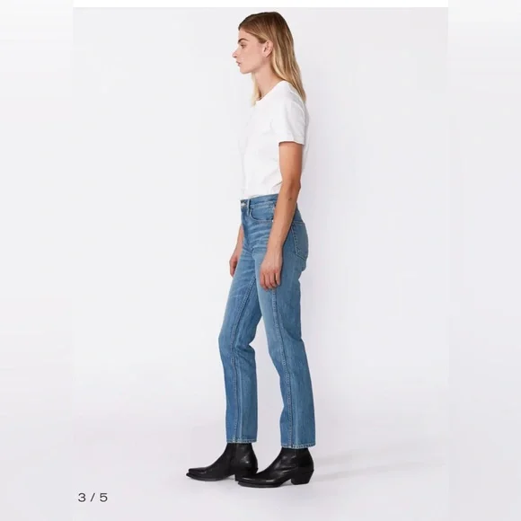 NWT jeans SLVRLAKE women size 29, cotton blue, hip - 40,5” (no tag anymore) - Picture 3 of 13